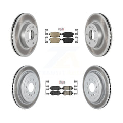 Transit Auto KGA-104883 Disc Brake Kit for 2013-2015 Cadillac ATS - Front and Rear