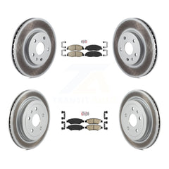 Transit Auto KGA-104884 Disc Brake Kit for 2008-2014 Cadillac CTS - Front and Rear