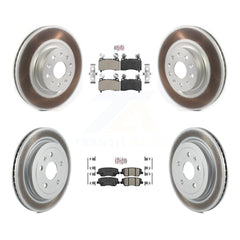 Transit Auto KGA-104886 Disc Brake Kit for 2015 Cadillac CTS - Front and Rear
