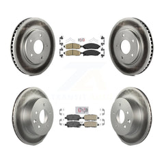Transit Auto KGA-104890 Disc Brake Kit for 2011-2014 Nissan LEAF - Front and Rear