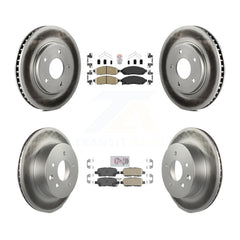 Transit Auto KGA-104891 Disc Brake Kit for 2011-2014 Nissan LEAF - Front and Rear