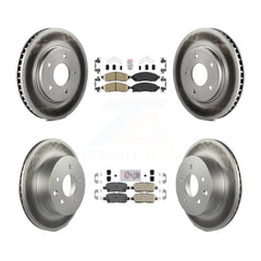 Transit Auto KGA-104893 Disc Brake Kit for 2011-2014 Nissan LEAF - Front and Rear