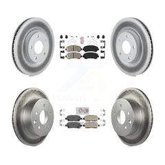 Transit Auto KGA-104894 Disc Brake Kit for 2008-2015 Nissan Rogue Select, Nissan Rogue - Front and Rear