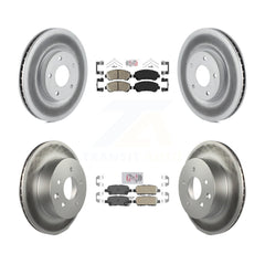 Transit Auto KGA-104895 Disc Brake Kit for 2008-2015 Nissan Rogue Select, Nissan Rogue - Front and Rear