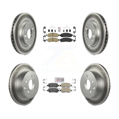 Transit Auto KGA-104909 Disc Brake Kit for 2015 Nissan LEAF - Front and Rear