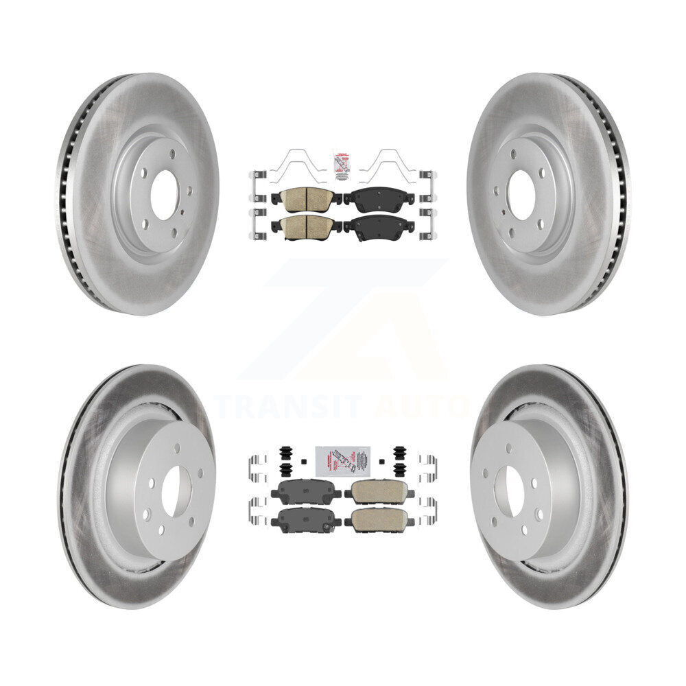 Transit Auto KGA-104913 Disc Brake Kit for 2007-2015 INFINITI Q60, INFINITI G35 - Front and Rear