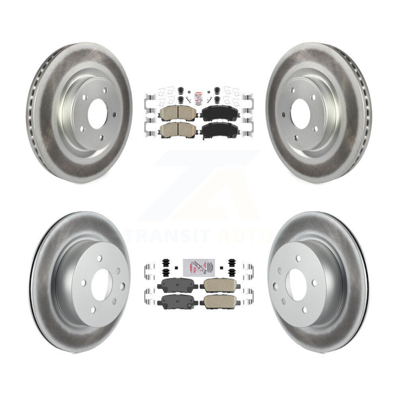 Transit Auto KGA-104916 Disc Brake Kit for 2016-2017 INFINITI QX50 - Front and Rear