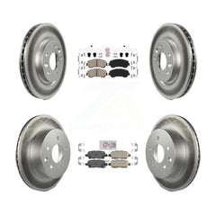 Transit Auto KGA-104923 Disc Brake Kit for 2014-2023 Nissan Rogue, Nissan Rogue Sport, Nissan Qashqai - Front and Rear