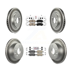 Transit Auto KGA-104925 Disc Brake Kit for 2014-2023 Nissan Rogue, Nissan Rogue Sport, Nissan Qashqai - Front and Rear