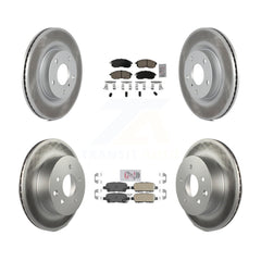 Transit Auto KGA-104930 Disc Brake Kit for 2003-2005 INFINITI G35, Nissan 350Z - Front and Rear