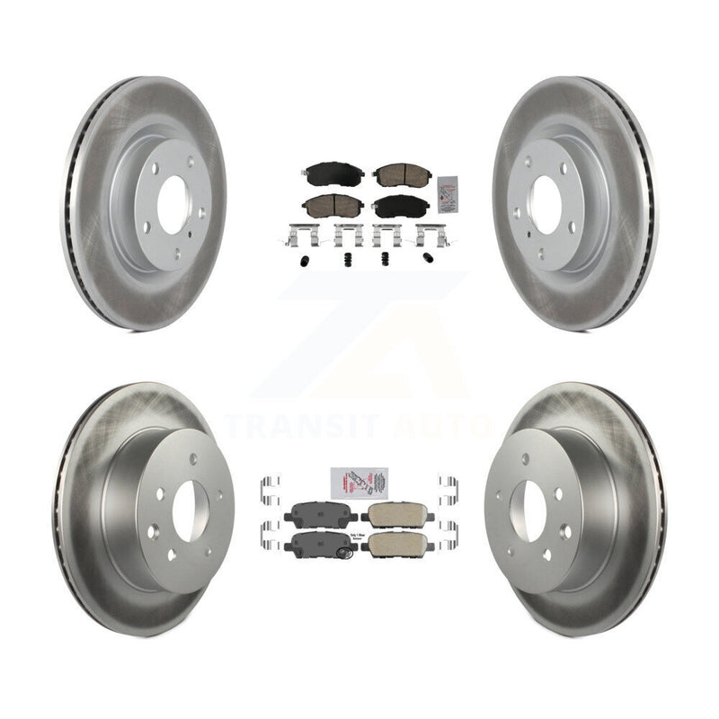 Transit Auto KGA-104930 Disc Brake Kit for 2003-2005 INFINITI G35, Nissan 350Z - Front and Rear
