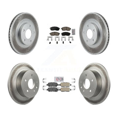 Transit Auto KGA-104934 Disc Brake Kit for 2002-2006 Nissan Altima - Front and Rear