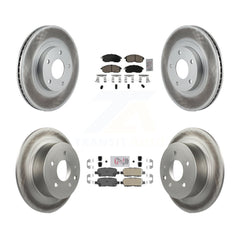 Transit Auto KGA-104936 Disc Brake Kit for 2002-2006 Nissan Altima - Front and Rear