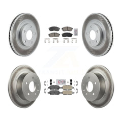 Transit Auto KGA-104937 Disc Brake Kit for 2002-2006 Nissan Altima - Front and Rear