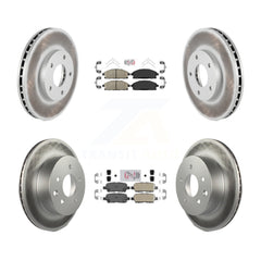 Transit Auto KGA-104939 Disc Brake Kit for 2005-2006 Nissan X-Trail - Front and Rear