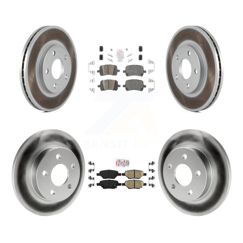 Transit Auto KGA-104945 Disc Brake Kit for 2004-2008 Chevrolet Malibu, Pontiac G6 - Front and Rear