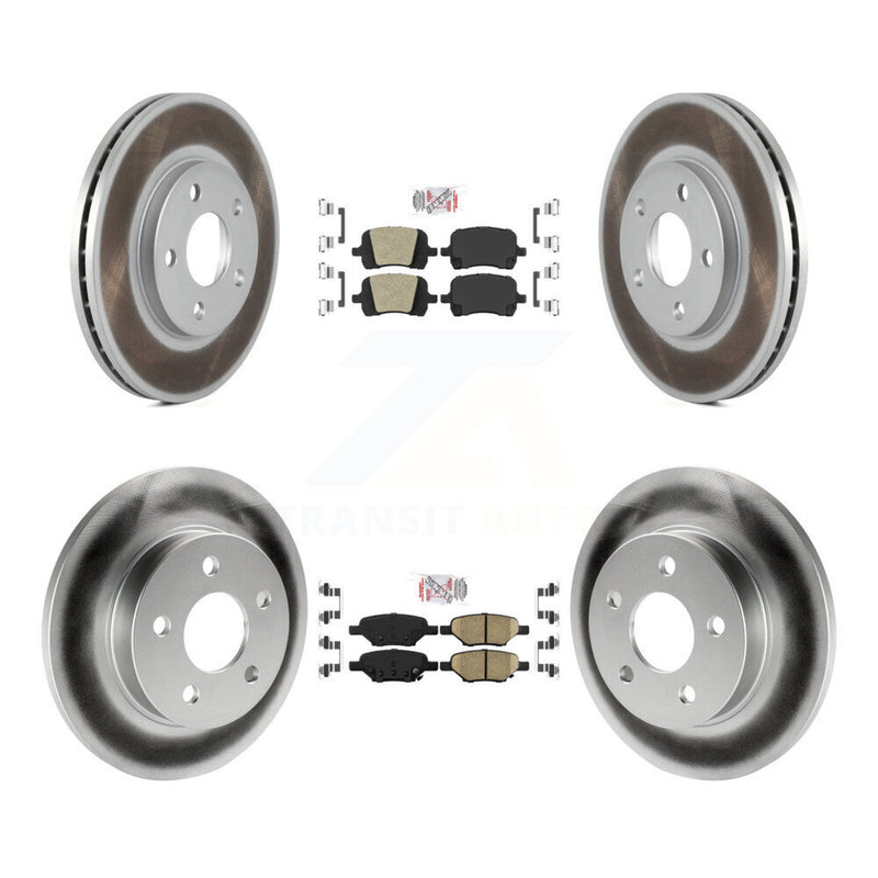 Transit Auto KGA-104946 Disc Brake Kit for 2004-2008 Chevrolet Malibu, Pontiac G6 - Front and Rear