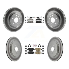 Transit Auto KGA-104948 Disc Brake Kit for 2013 Ford Explorer - Front and Rear