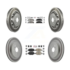 Transit Auto KGA-104950 Disc Brake Kit for 2012-2019 Ford Taurus, Lincoln MKT and More - Front and Rear