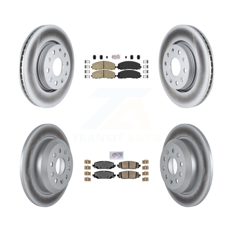Transit Auto KGA-104953 Disc Brake Kit for 2018-2020 Jeep Wrangler - Front and Rear