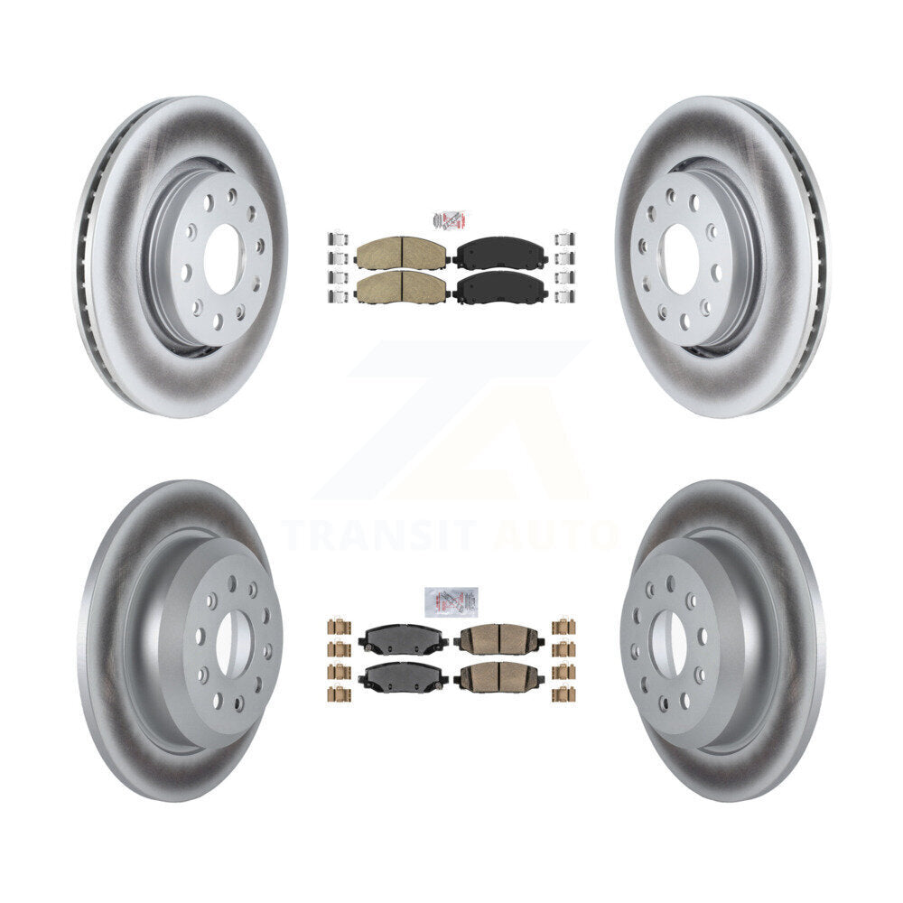 Transit Auto KGA-104954 Disc Brake Kit for 2018-2020 Jeep Wrangler - Front and Rear