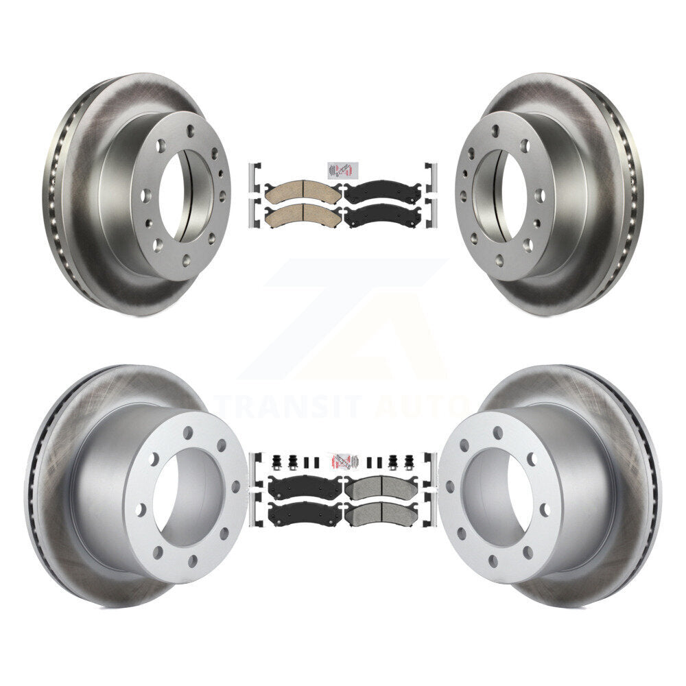 Transit Auto KGA-104958 Disc Brake Kit for 2007 GMC Sierra 3500 Classic - Front and Rear