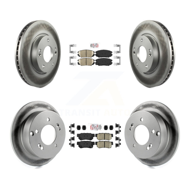 Transit Auto KGA-104959 Disc Brake Kit for 2006-2008 Hyundai Sonata - Front and Rear