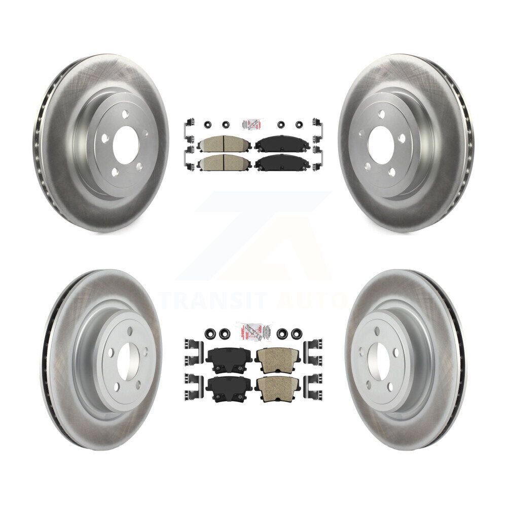 Transit Auto KGA-104969 Disc Brake Kit for 2006-2013 Dodge Charger - Front and Rear