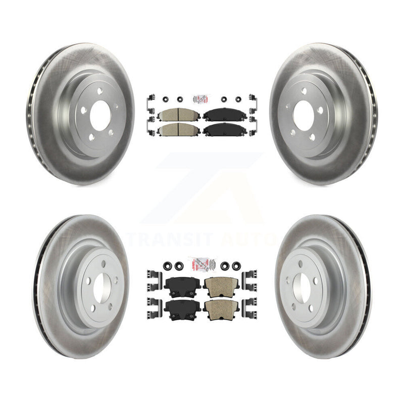 Transit Auto KGA-104969 Disc Brake Kit for 2006-2013 Dodge Charger - Front and Rear