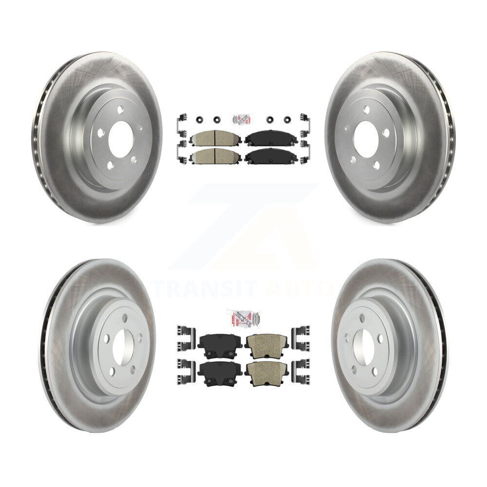 Transit Auto KGA-104970 Disc Brake Kit for 2006-2013 Dodge Charger - Front and Rear