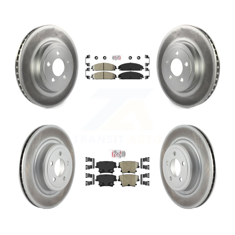 Transit Auto KGA-104970 Disc Brake Kit for 2006-2013 Dodge Charger - Front and Rear