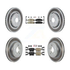 Transit Auto KGA-104971 Disc Brake Kit for 2014-2018 Dodge Charger - Front and Rear