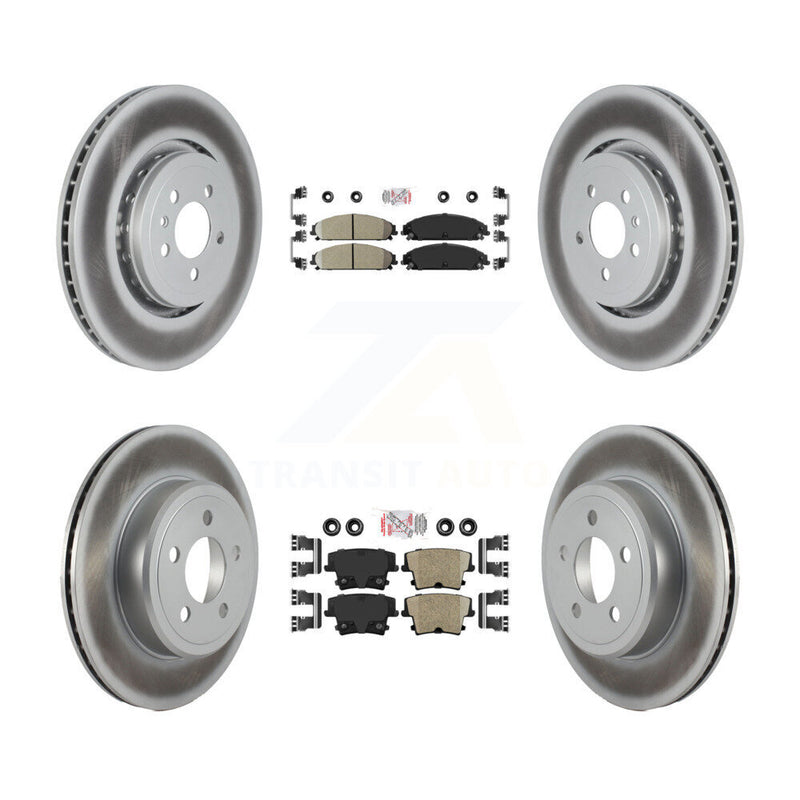 Transit Auto KGA-104971 Disc Brake Kit for 2014-2018 Dodge Charger - Front and Rear