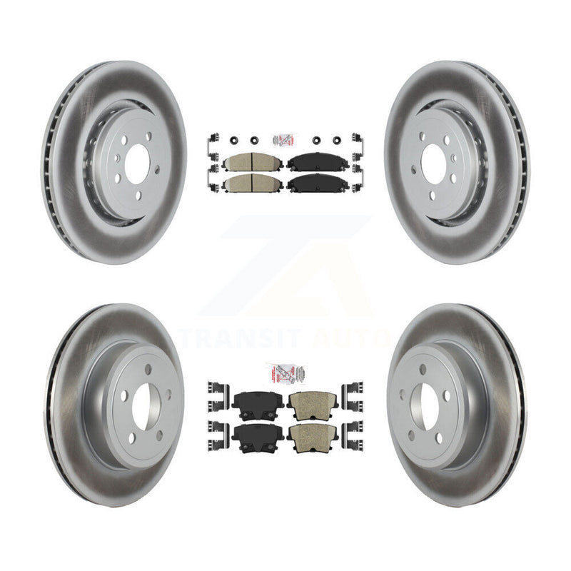 Transit Auto KGA-104975 Disc Brake Kit for 2014-2018 Dodge Charger - Front and Rear