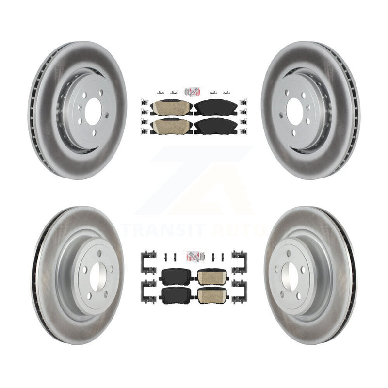 Transit Auto KGA-104977 Disc Brake Kit for 2020-2022 Dodge Charger - Front and Rear