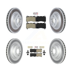 Transit Auto KGA-104989 Disc Brake Kit for 2017-2019 Tesla S, Tesla X - Front and Rear