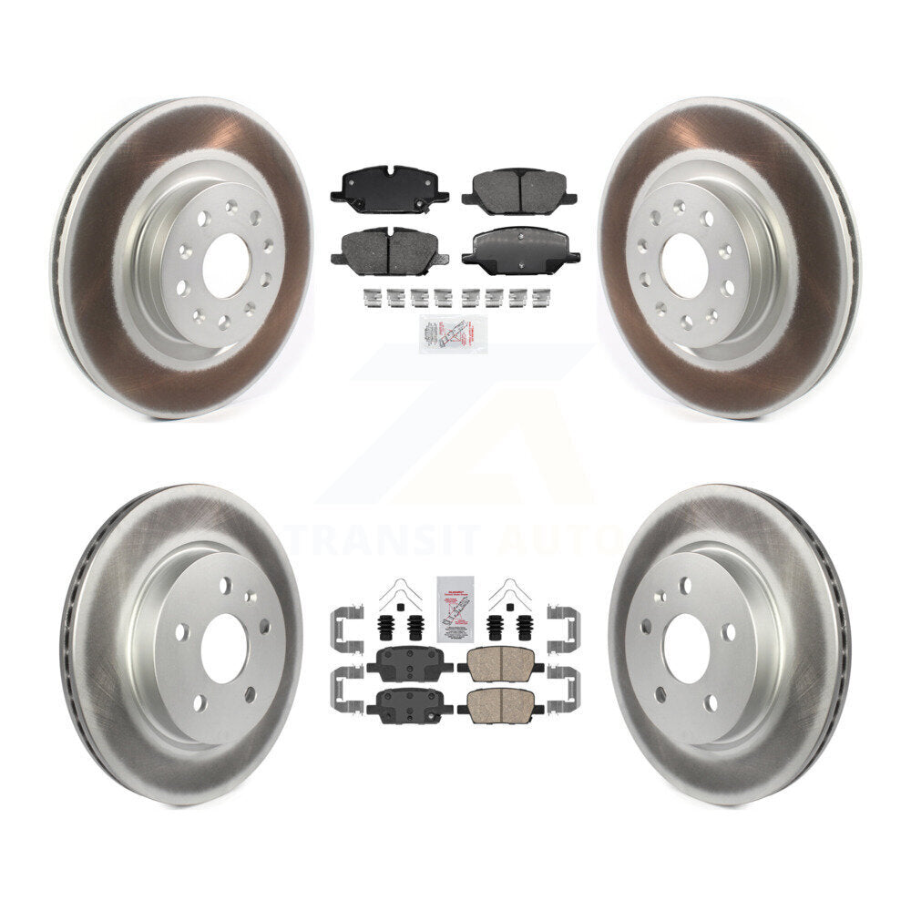 Transit Auto KGA-104994 Disc Brake Kit for 2022 Chevrolet Camaro - Front and Rear