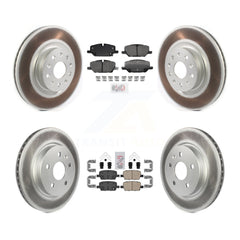 Transit Auto KGA-104994 Disc Brake Kit for 2022 Chevrolet Camaro - Front and Rear