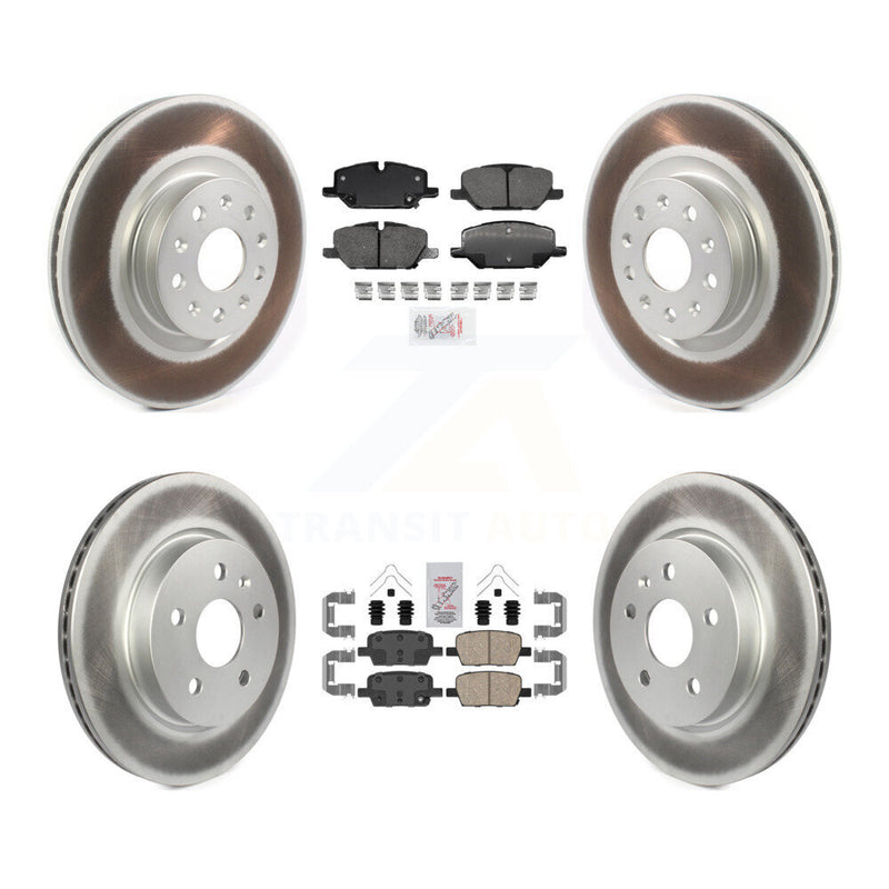 Transit Auto KGA-104994 Disc Brake Kit for 2022 Chevrolet Camaro - Front and Rear