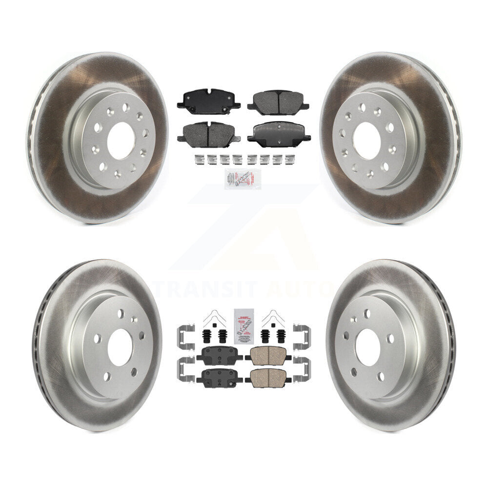 Transit Auto KGA-104995 Disc Brake Kit for 2021-2022 Chevrolet Camaro - Front and Rear