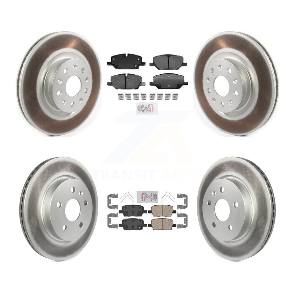 Transit Auto KGA-104996 Disc Brake Kit for 2022 Chevrolet Camaro - Front and Rear