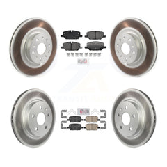 Transit Auto KGA-104996 Disc Brake Kit for 2022 Chevrolet Camaro - Front and Rear