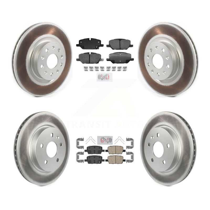 Transit Auto KGA-104996 Disc Brake Kit for 2022 Chevrolet Camaro - Front and Rear