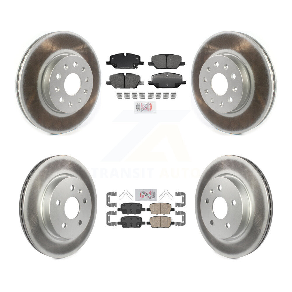 Transit Auto KGA-104997 Disc Brake Kit for 2021-2022 Chevrolet Camaro - Front and Rear