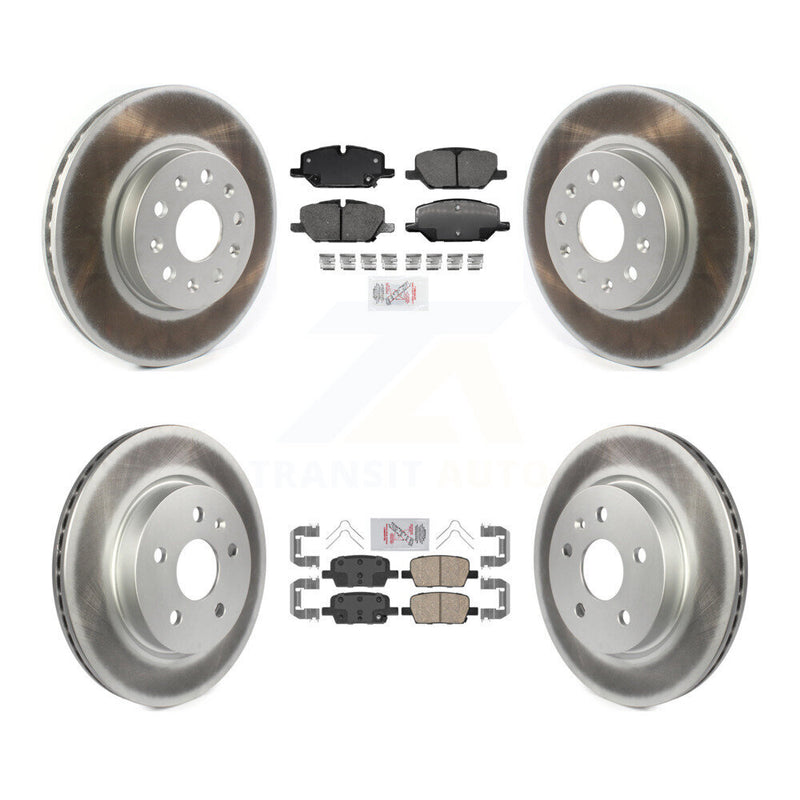 Transit Auto KGA-104997 Disc Brake Kit for 2021-2022 Chevrolet Camaro - Front and Rear