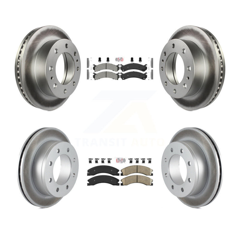 Transit Auto KGA-105003 Disc Brake Kit for 2010-2011 Chevrolet Express 4500 - Front and Rear