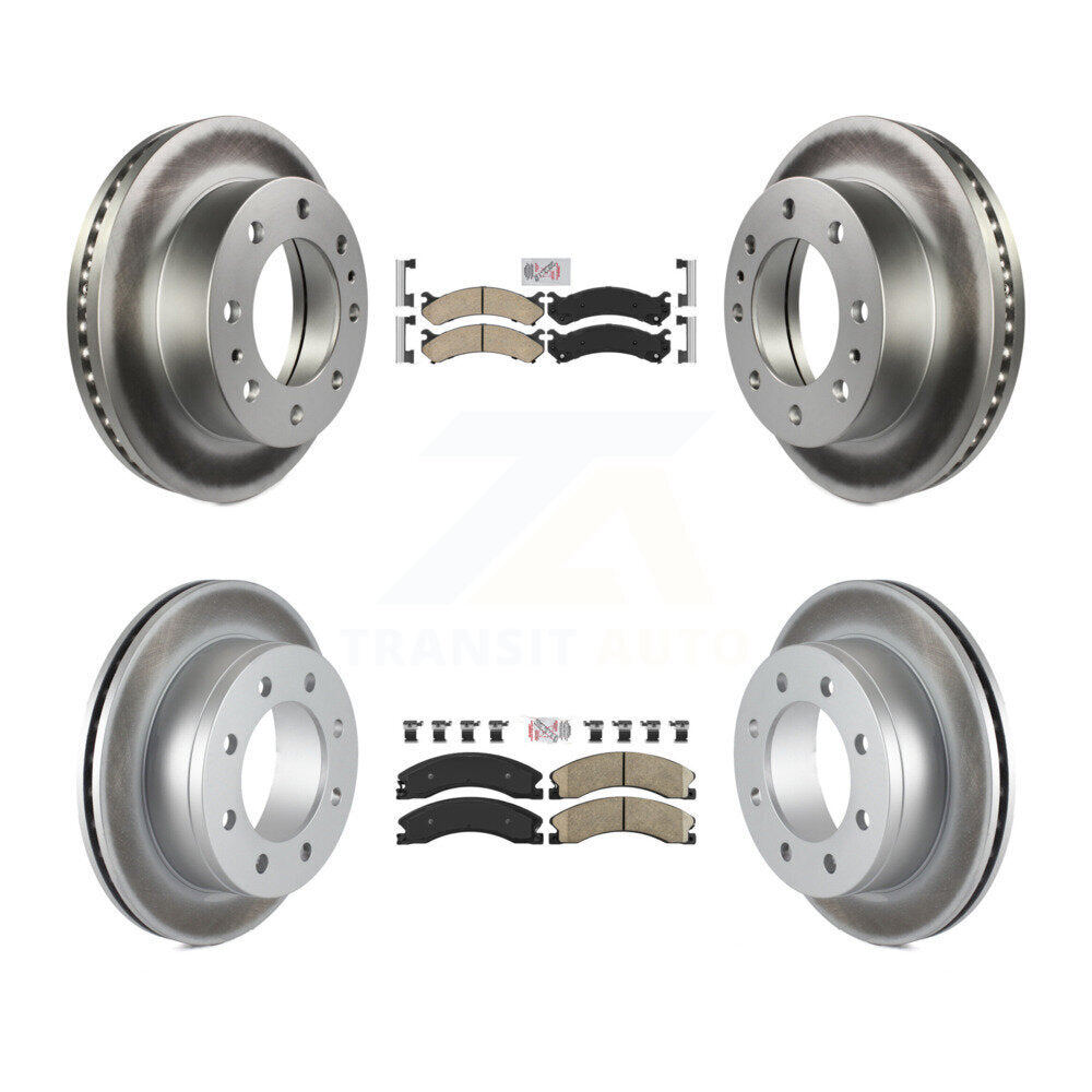 Transit Auto KGA-105004 Disc Brake Kit for 2010-2011 Chevrolet Express 4500 - Front and Rear