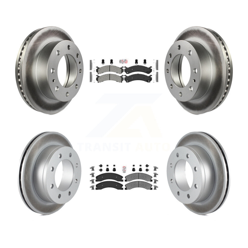 Transit Auto KGA-105005 Disc Brake Kit for 2010-2011 Chevrolet Express 4500 - Front and Rear