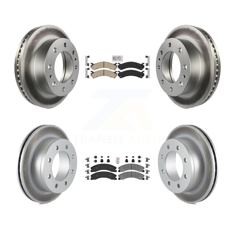 Transit Auto KGA-105006 Disc Brake Kit for 2010-2011 Chevrolet Express 4500 - Front and Rear