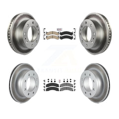 Transit Auto KGA-105006 Disc Brake Kit for 2010-2011 Chevrolet Express 4500 - Front and Rear